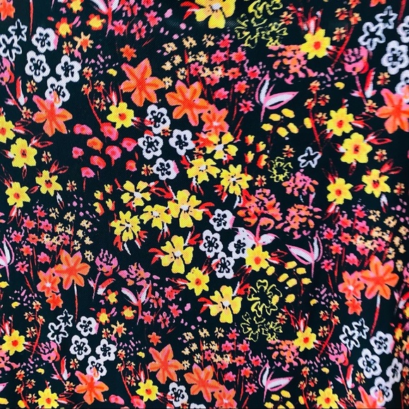 Free People Gather Print Turtleneck Top Sz XS - Picture 4 of 10